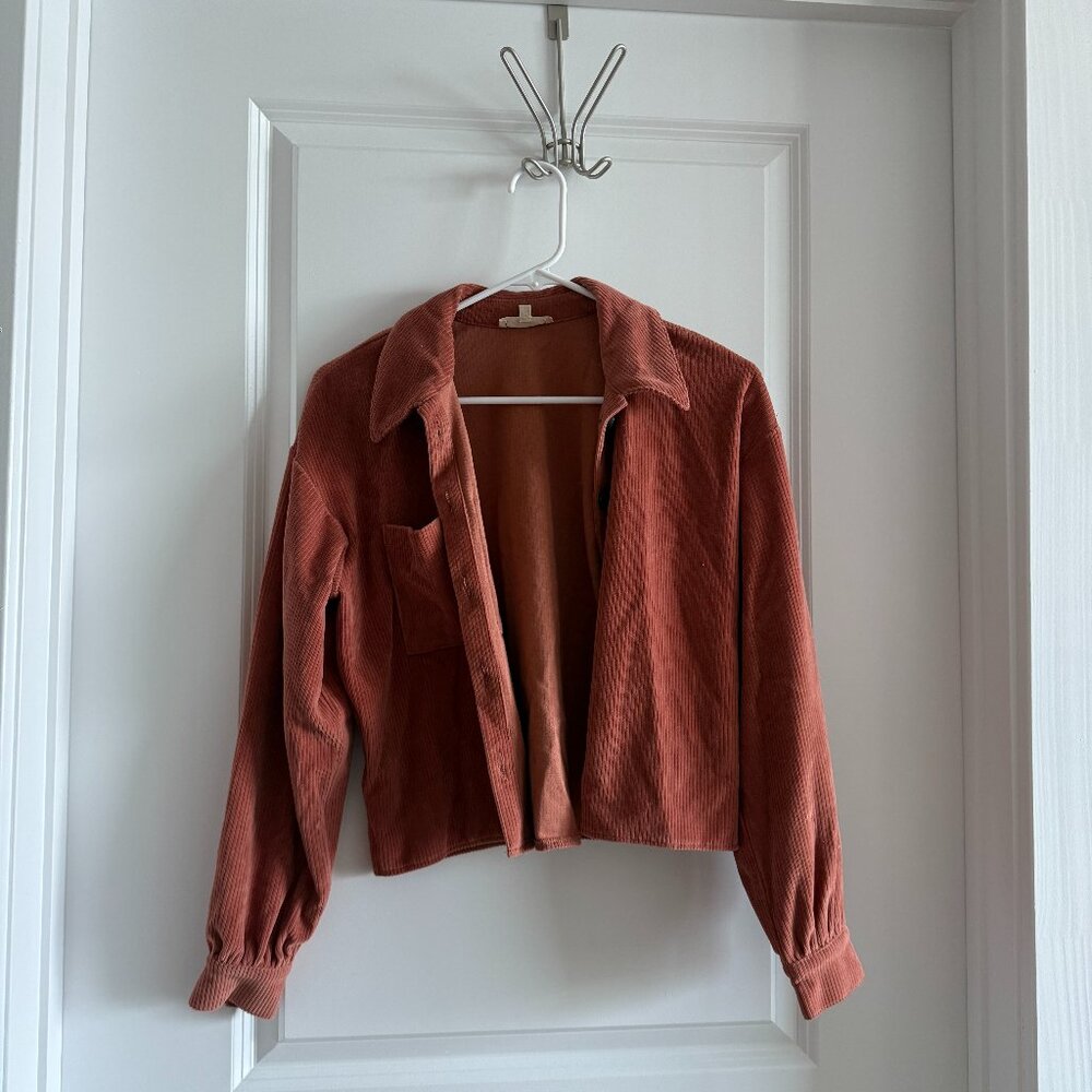 Madewell Corduroy Button Up Shirt Size XS